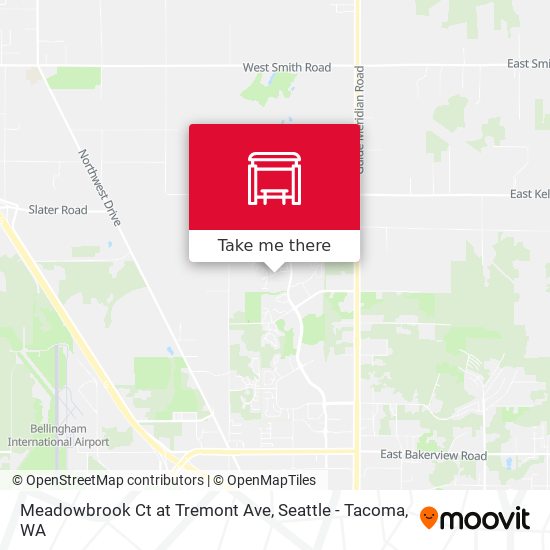 Meadowbrook Ct at Tremont Ave map