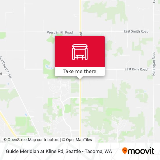 Guide Meridian at Kline Rd map
