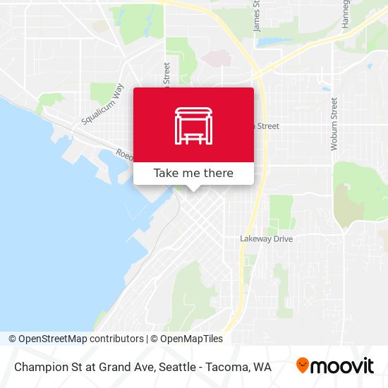 Champion St at Grand Ave map