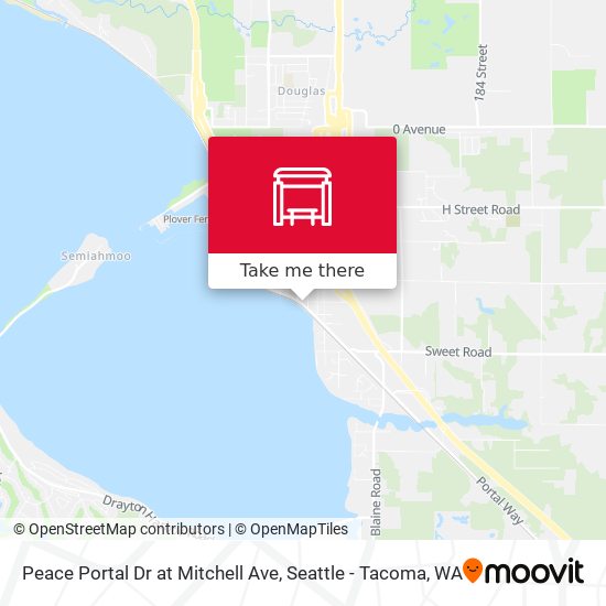 Peace Portal Dr at Mitchell Ave map
