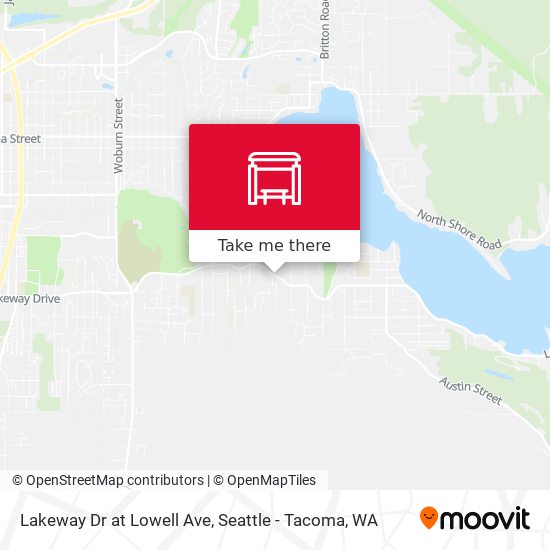 Mapa de Lakeway Dr at Lowell Ave