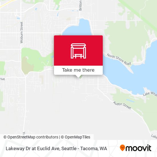 Lakeway Dr at Euclid Ave map