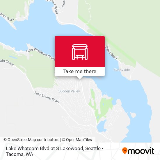 Mapa de Lake Whatcom Blvd at S Lakewood