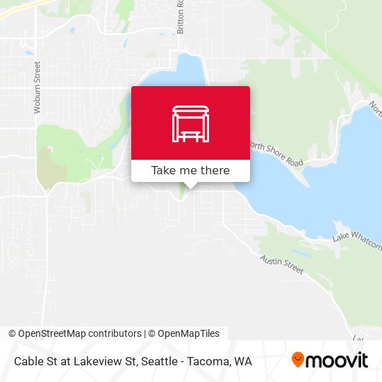 Cable St at Lakeview St map