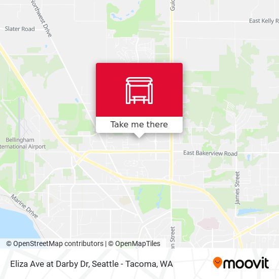 Eliza Ave at Darby Dr map