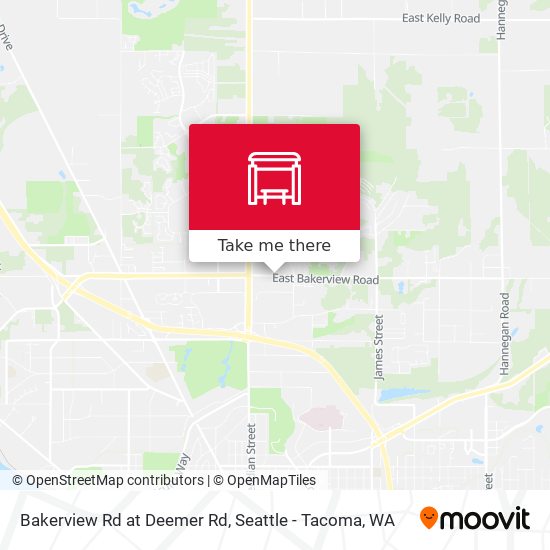 Bakerview Rd at Deemer Rd map