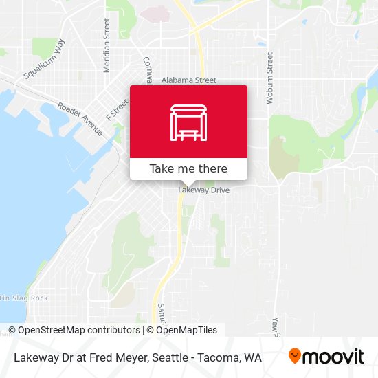 Mapa de Lakeway Dr at Fred Meyer