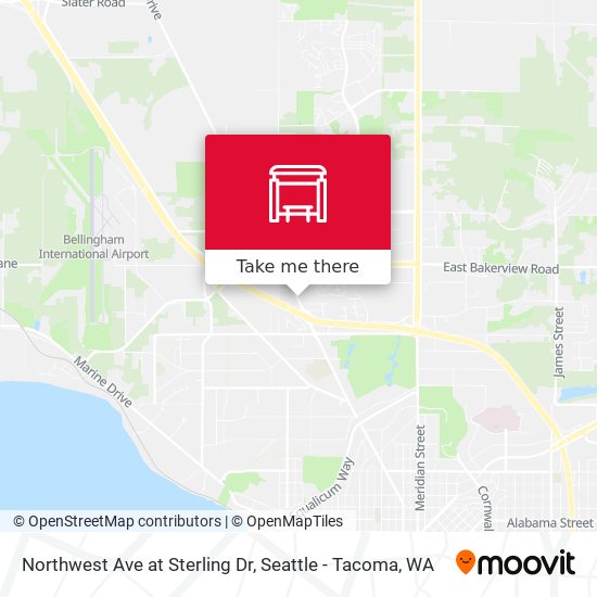 Mapa de Northwest Ave at Sterling Dr