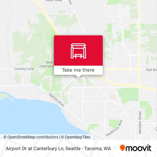 Mapa de Airport Dr at Canterbury Ln