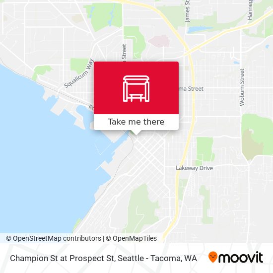 Champion St at Prospect St map