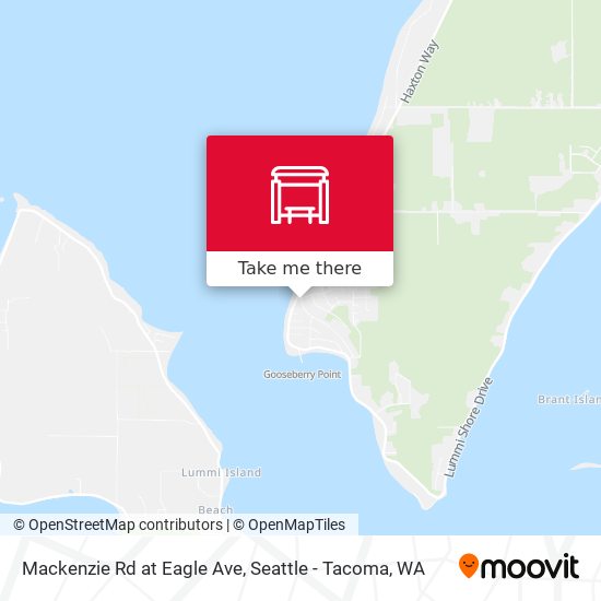 Mackenzie Rd at Eagle Ave map
