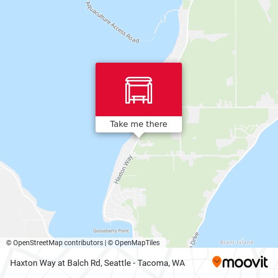 Mapa de Haxton Way at Balch Rd