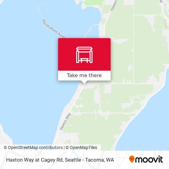 Haxton Way at Cagey Rd map