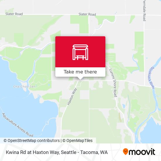 Kwina Rd at Haxton Way map