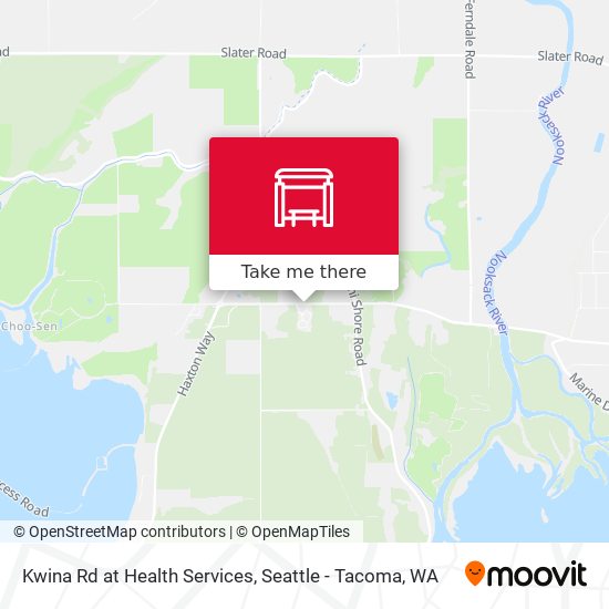Kwina Rd at Health Services map