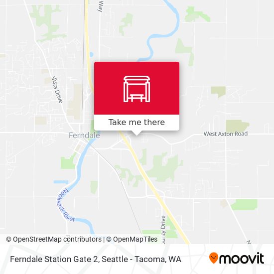 Mapa de Ferndale Station Gate 2
