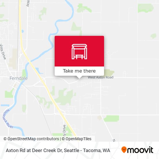 Axton Rd at Deer Creek Dr map
