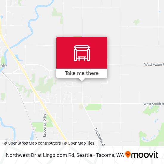 Northwest Dr at Lingbloom Rd map