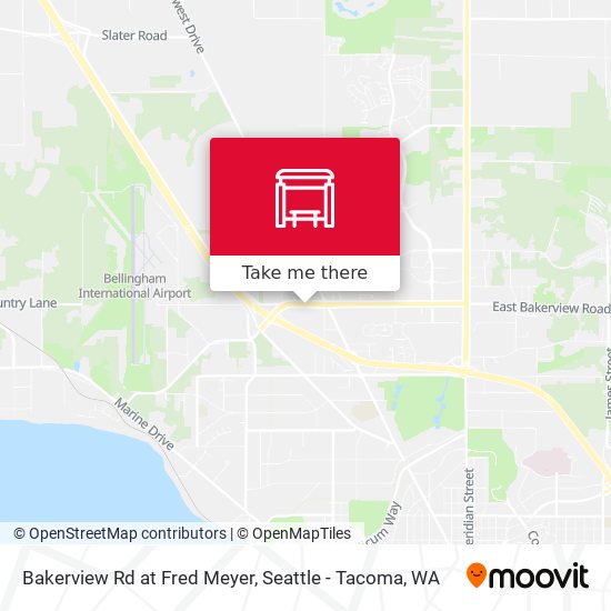 Mapa de Bakerview Rd at Fred Meyer