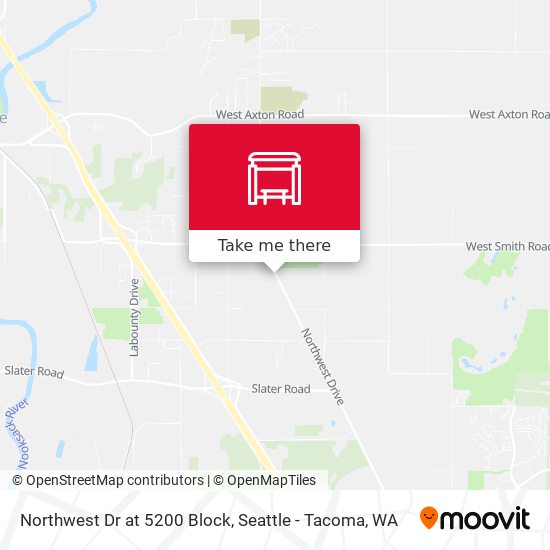 Northwest Dr at 5200 Block map