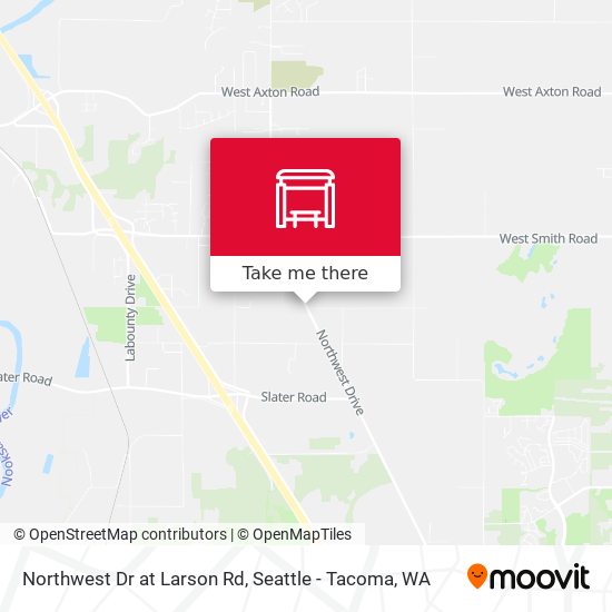 Northwest Dr at Larson Rd map