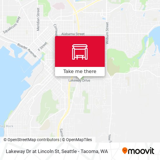Mapa de Lakeway Dr at Lincoln St