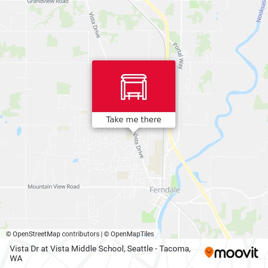 Vista Dr at Vista Middle School map