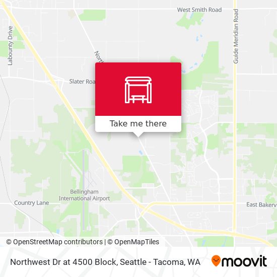 Northwest Dr at 4500 Block map