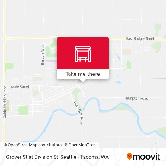 Grover St at Division St map