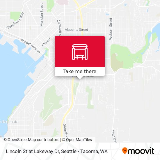 Mapa de Lincoln St at Lakeway Dr