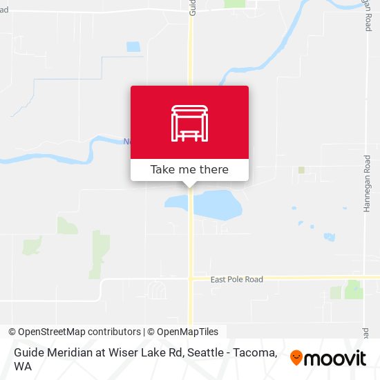 Guide Meridian at Wiser Lake Rd map