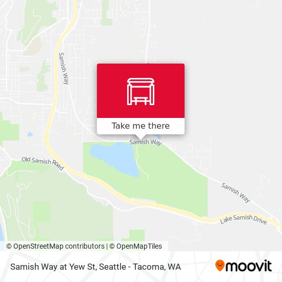 Mapa de Samish Way at Yew St