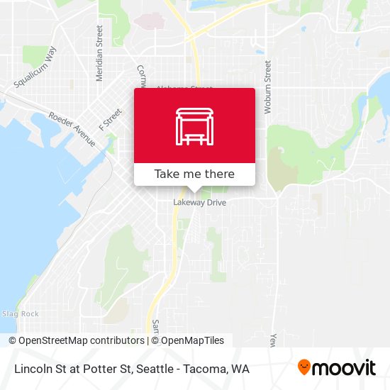 Mapa de Lincoln St at Potter St