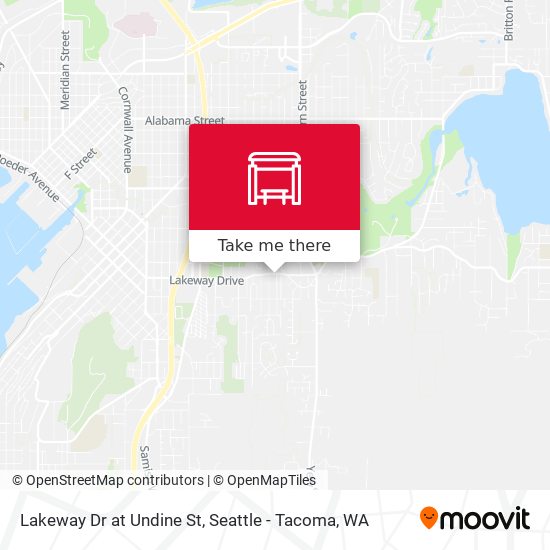 Mapa de Lakeway Dr at Undine St