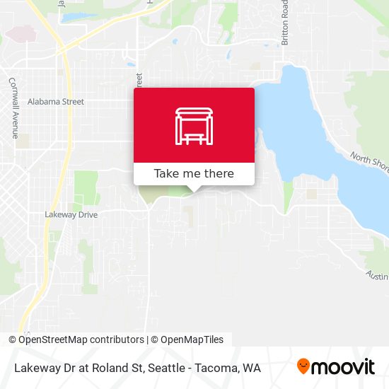 Mapa de Lakeway Dr at Roland St