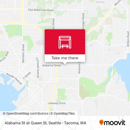 Mapa de Alabama St at Queen St