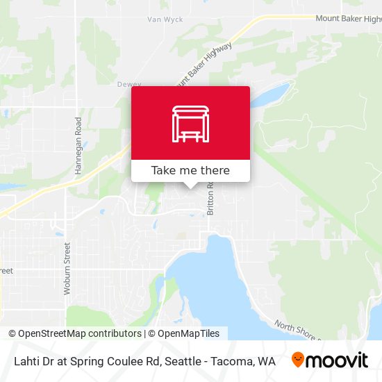 Mapa de Lahti Dr at Spring Coulee Rd
