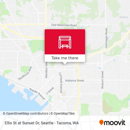 Mapa de Ellis St at Sunset Dr