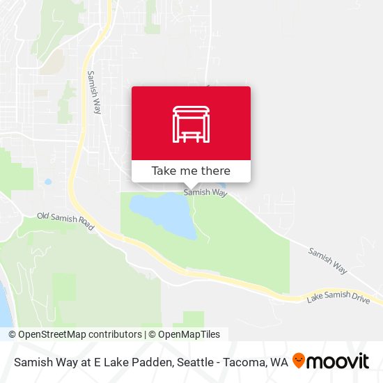 Mapa de Samish Way at E Lake Padden