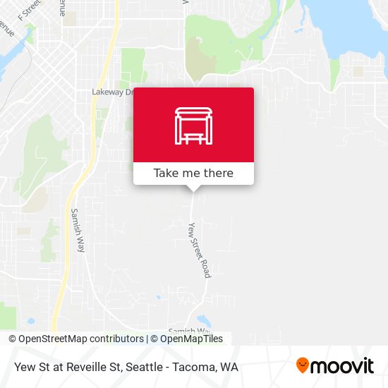 Mapa de Yew St at Reveille St