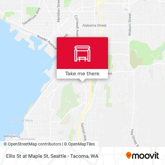 Mapa de Ellis St at Maple St