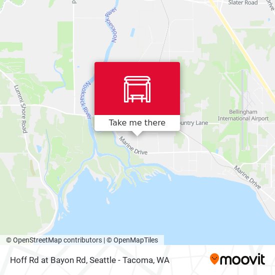 Hoff Rd at Bayon Rd map