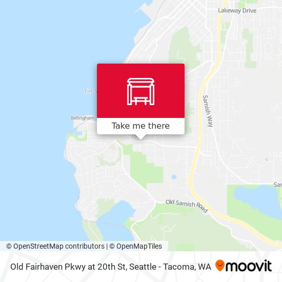 Old Fairhaven Pkwy at 20th St map