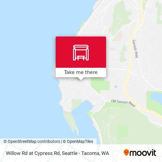 Willow Rd at Cypress Rd map