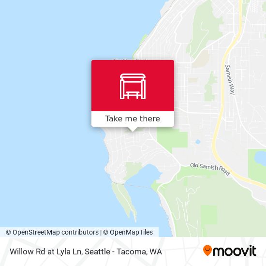 Willow Rd at Lyla Ln map