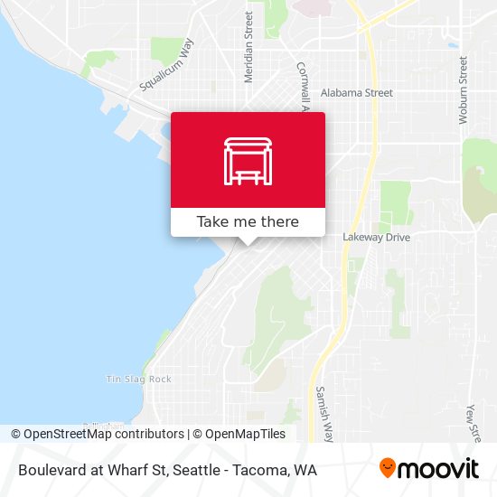 Mapa de Boulevard at Wharf St