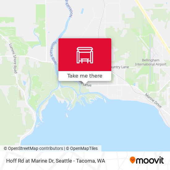 Hoff Rd at Marine Dr map