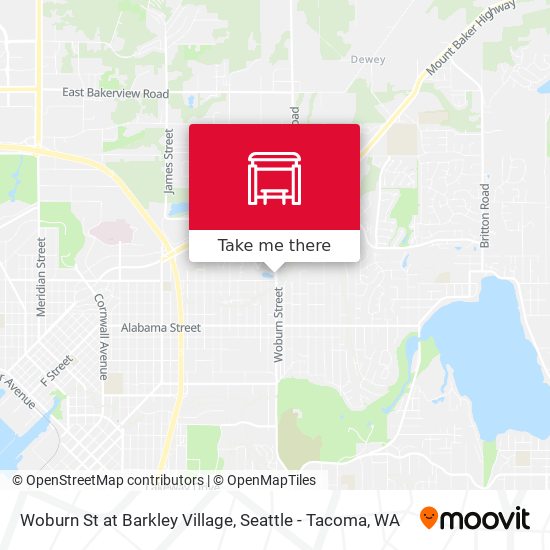 Mapa de Woburn St at Barkley Village