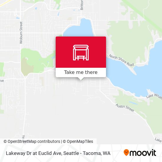 Lakeway Dr at Euclid Ave map