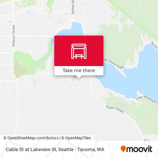 Cable St at Lakeview St map